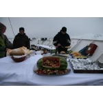 Food on the boat. Photo by Adam Riley. All rights reserved.