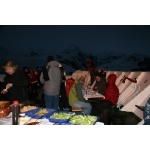 Dinner on the boat. Photo by Adam Riley. All rights reserved.