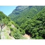 Train to the Barrancas. Photo by Rick Taylor. Copyright Borderland Tours. All rights reserved.