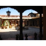 Hotel in San Cristobal de las Casas. Photo by Rick Taylor. Copyright Borderland Tours. All rights reserved.