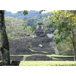 Palace of the Governor, Palenque Archaeological Site. Photo by Rick Taylor. Copyright Borderland Tours. All rights reserved.