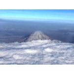 Cotopaxi from the Air. Photo by Dave Semler and Marsha Steffen. All rights reserved.