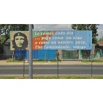 Che billboard. Photo by C. Allan Morgan. All rights reserved.