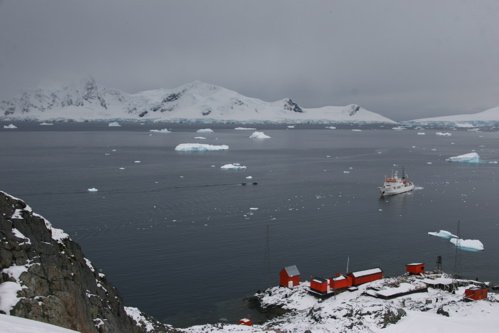 Paradise bay antarctica. Photo by Adam Riley. All rights reserved.