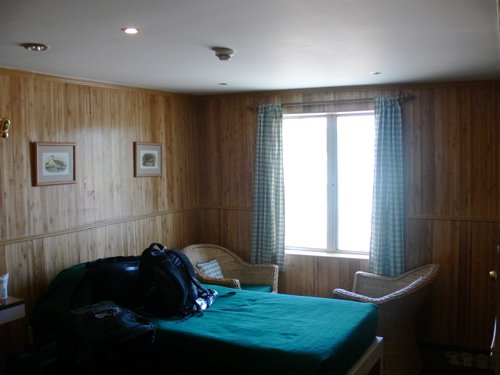 Cabin on the rv charaidew. Photo by Rick Taylor. Copyright Borderland Tours. All rights reserved. 201