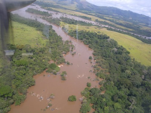 Aerial view of gabon. Photo by Mike West. All rights reserved.
