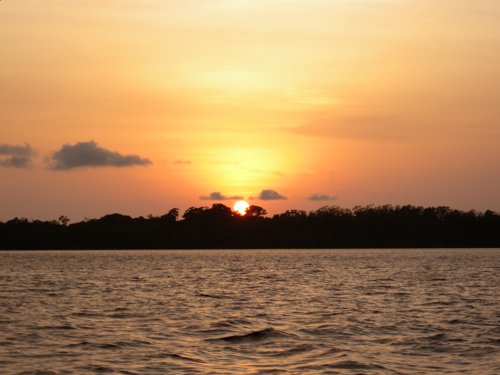 Loango sunset. Photo by Mike West. All rights reserved.