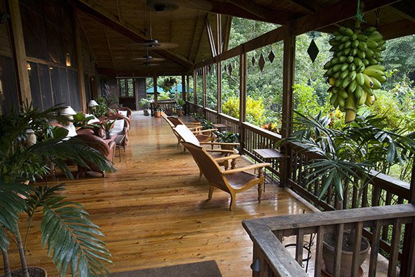 Pico bonito porch. Photo by James Adams. All rights reserved.