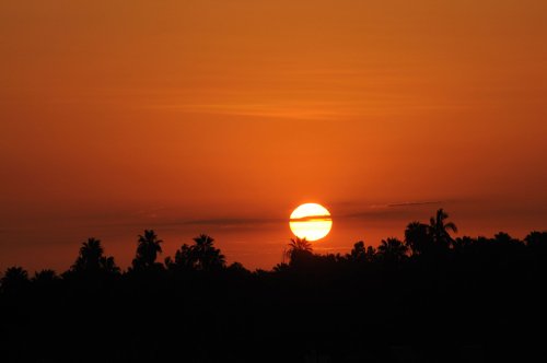 Tropical sunset jamaica style. Photo by Allan Sander. All rights reserved.