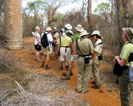 Borderland visits the spiny desert. Photo by Rick Taylor. Copyright Borderland Tours. All rights reserved.