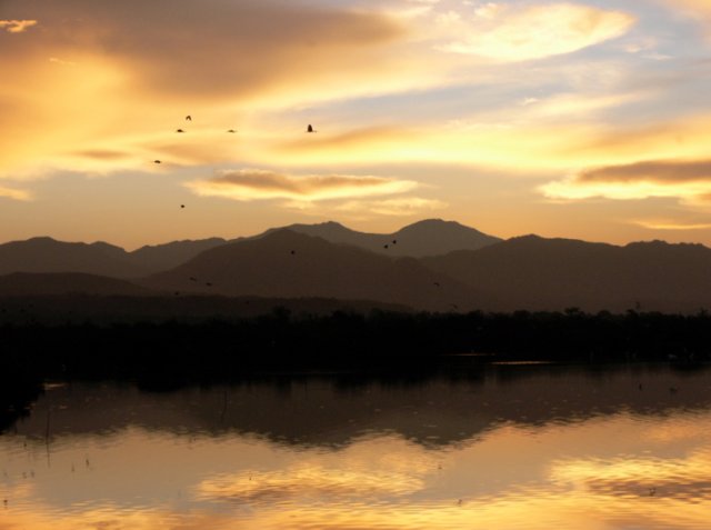 Sunrise at san blas. Photo by Rick Taylor. Copyright Borderland Tours. All rights reserved.