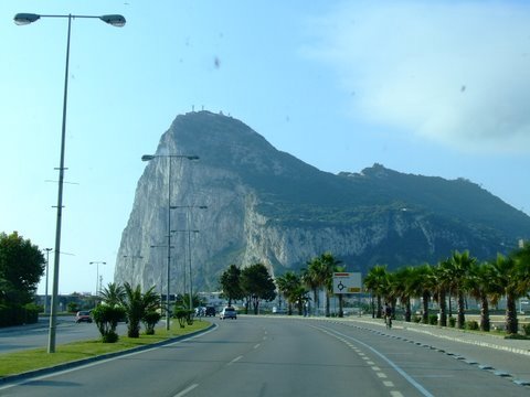 Rock of gibraltar. Photo by Alan Miller. All rights reserved.